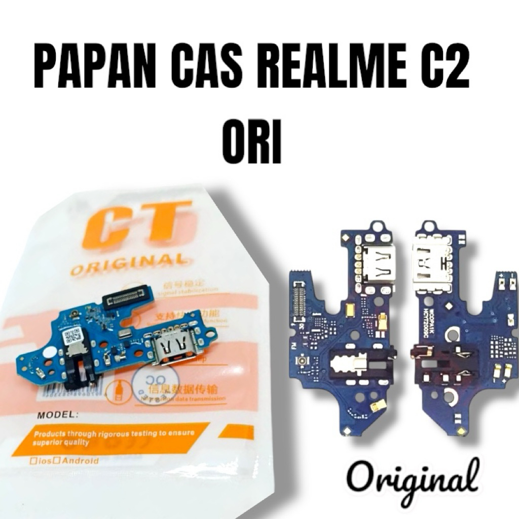 PAPAN CAS / CONNECTOR CHARGER  REALME C2 ORI PAPAN KONEKTOR CAS PCB BOARD FLEXIBLE CAS REALME C2