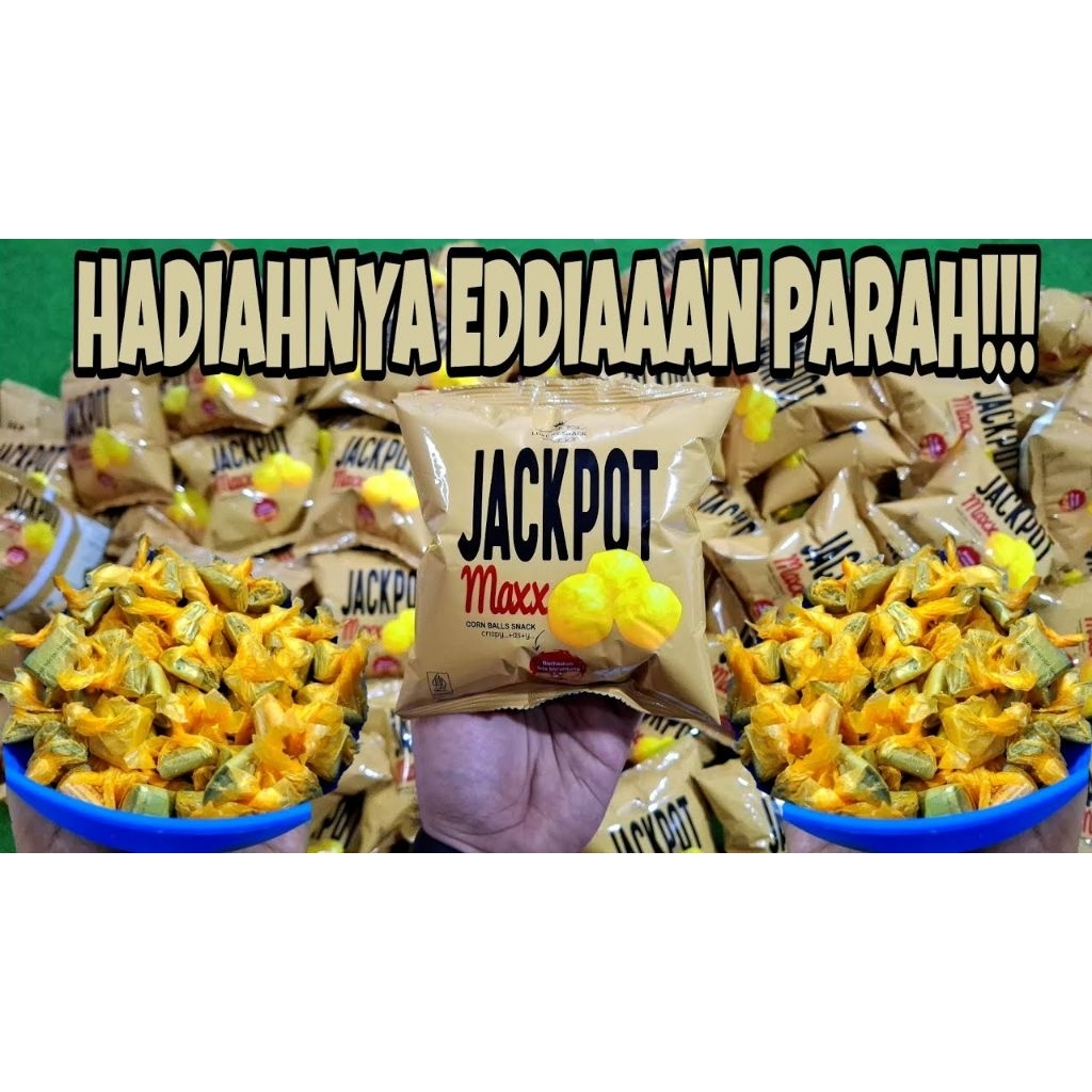 CIKI JACKPOT MAXX (10PCS) BERHADIAH UANG TUNAI BILA BERUNTUNG - CIKI BERHADIAH - SNACK BERHADIAH - C