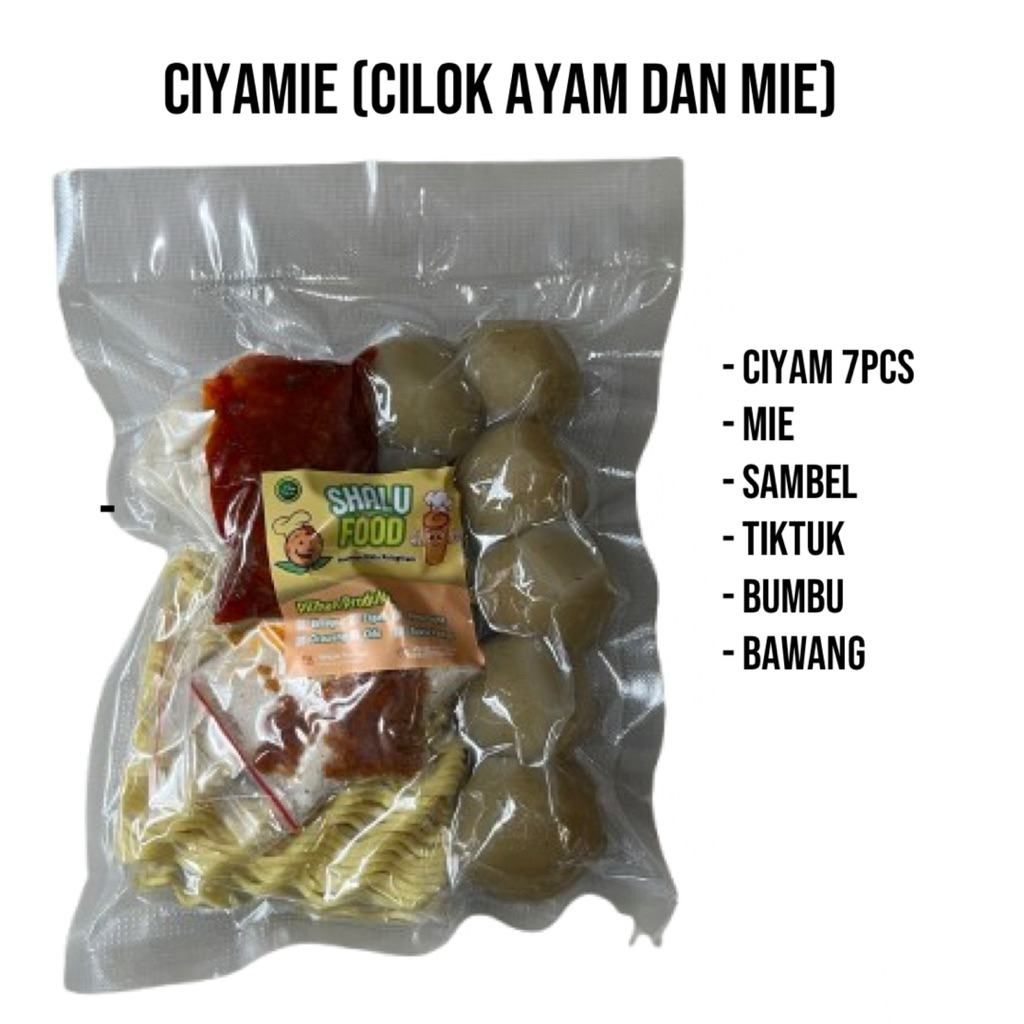 

CILOK AYAM dan MIE (Ciyamie) rasanya bikin ketagihan