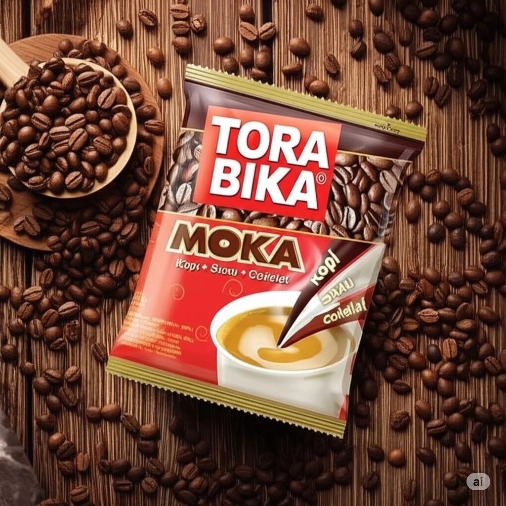 

Tora Bika Moka Kopi TORABIKA Susu & Cokelat Mocca Coffee 28 GR x 10 Sachet RENCENG / Torabika Moka