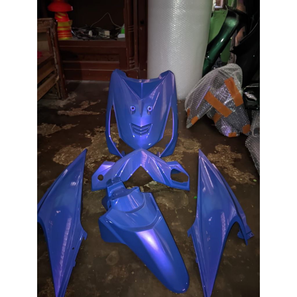 bodi beat karbu ( biru lembayung ungu)