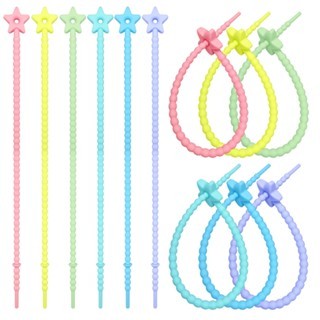 

22 Warna Kabel Ties Tali Silikon 22 Cm Kepala Bintang