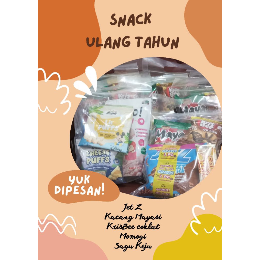 

Snack Ulang tahun dan Souvenir