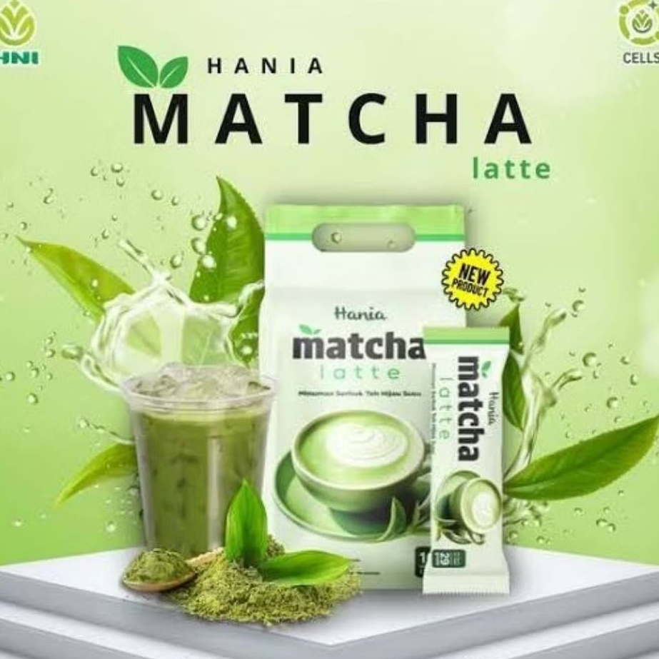 

HANIA MATCHA LATTE SACHET NETTO 10 PCS X 29 GR