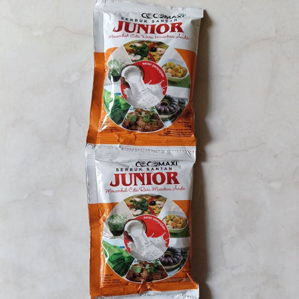 

Cocomaxi Serbuk Santan Junior 1 renteng renceng isi 10 Sachet