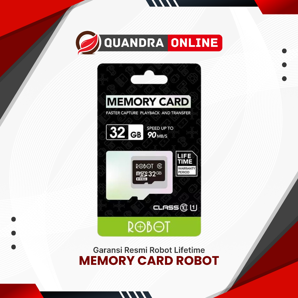 MEMORY CARD | ROBOT MicroSD 32GB Original Micro SD MMC Kartu Memory HP