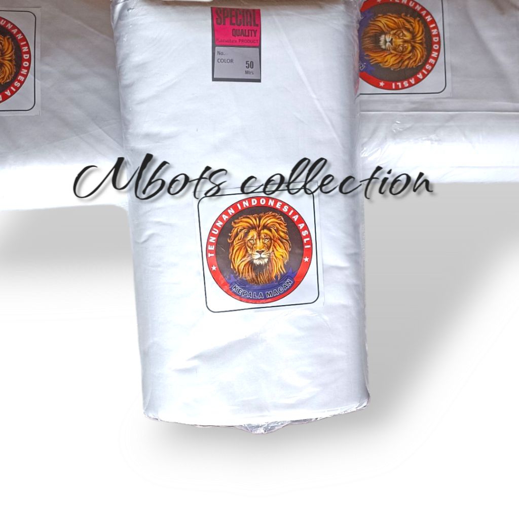 kain kafan cap lion gold lebar 90cm panjang 50m