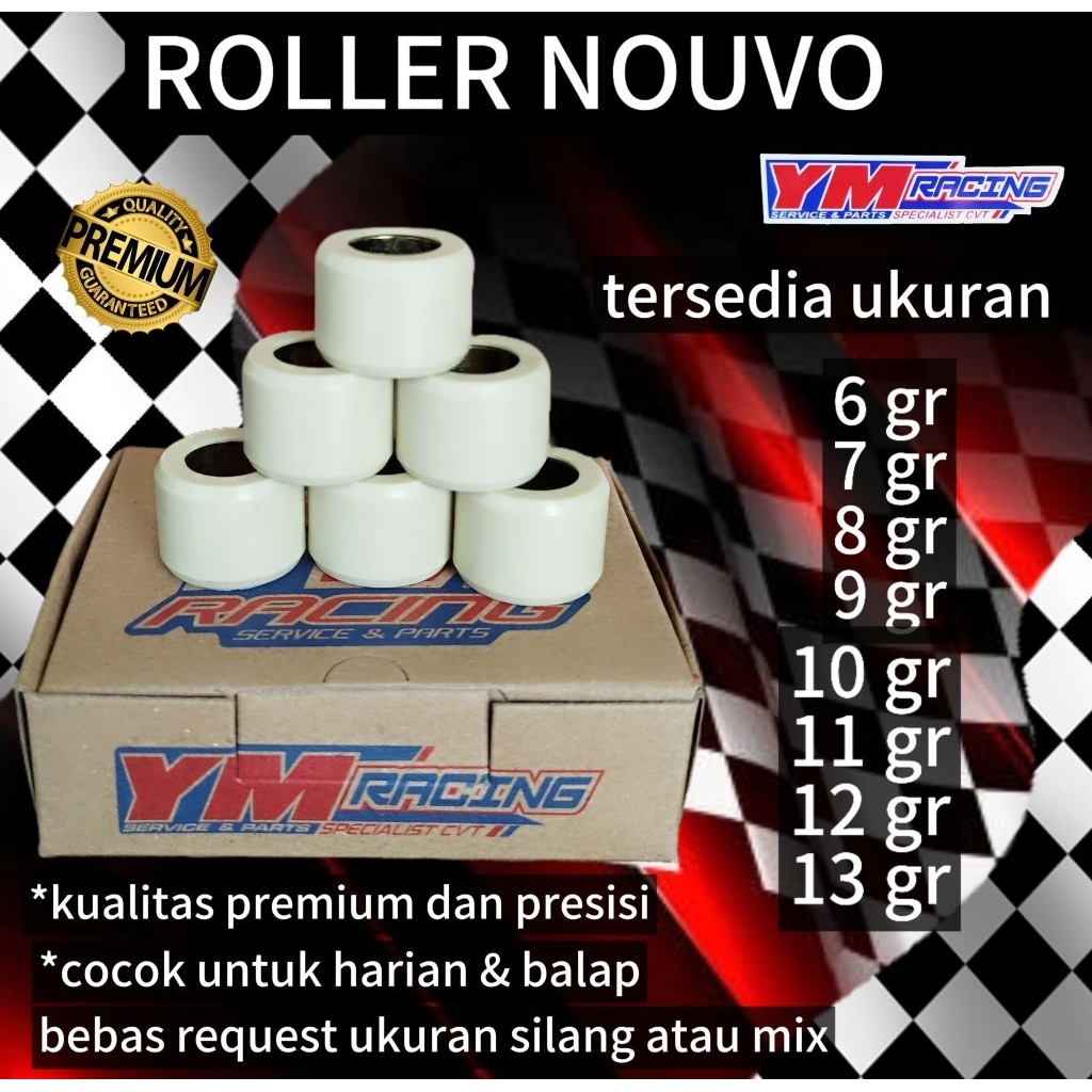 roller nouvo z ym racing bisa request ukuran roller mio karbu racing roller mio sporty racing