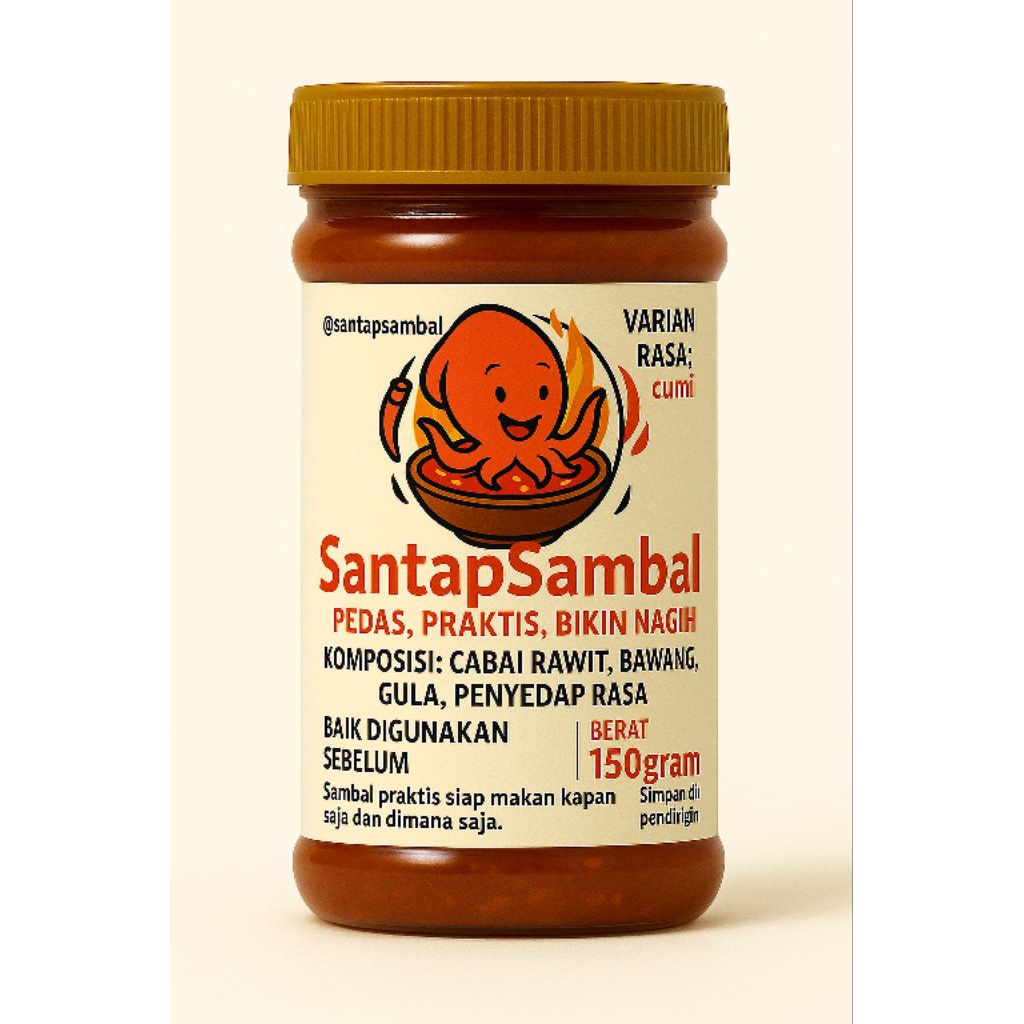 

sambal cumi 150gram