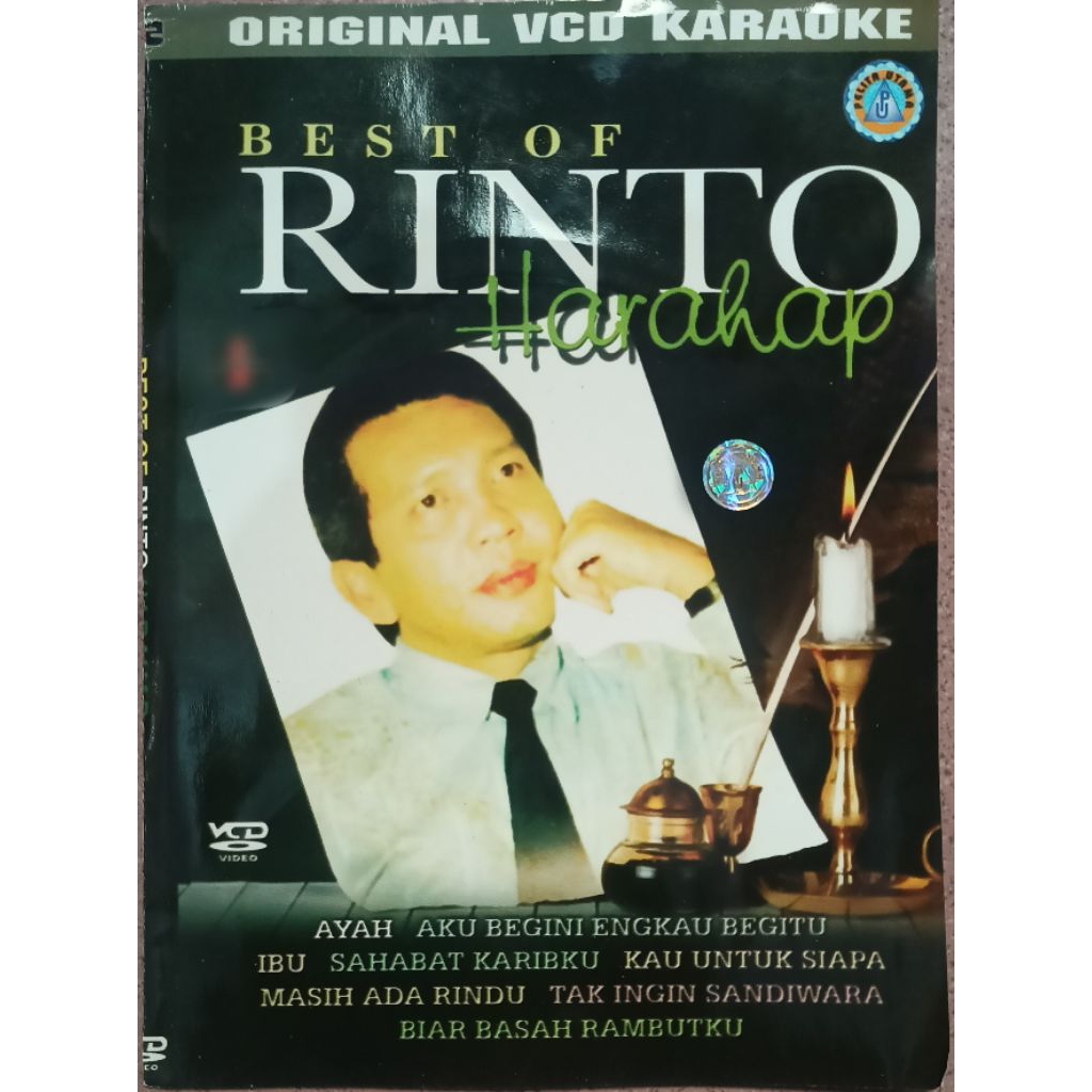 VCD original album the best of Rinto Harahap