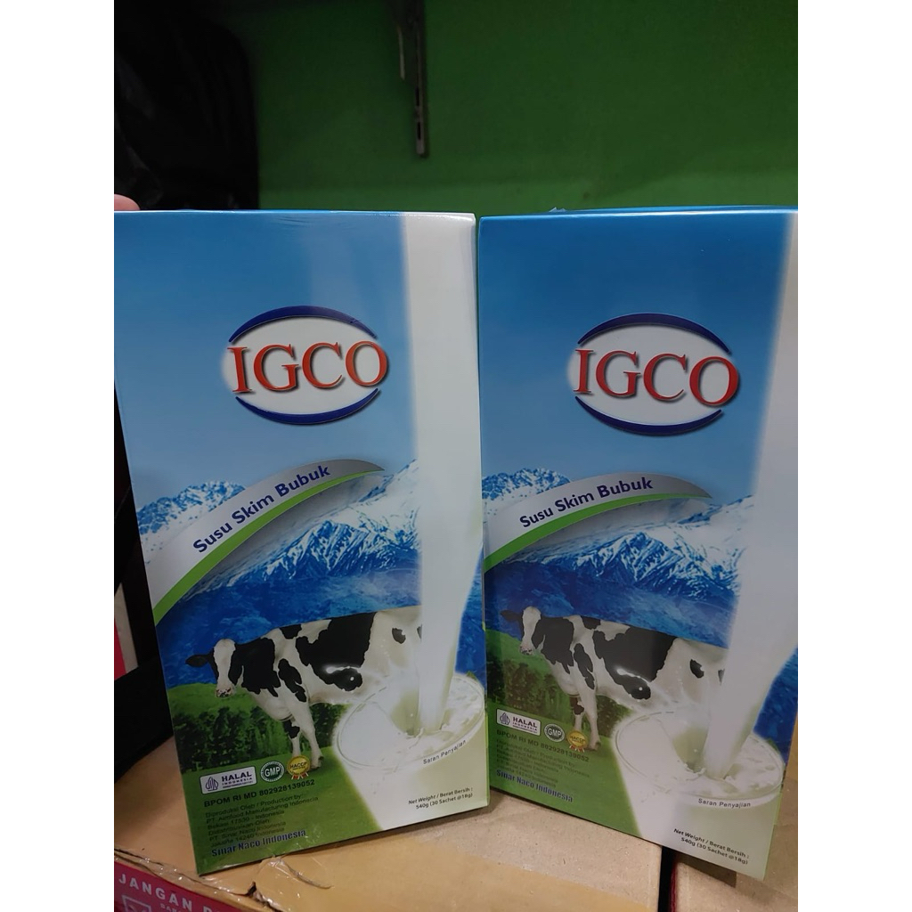 Susu igco colostrum susu skim bubuk asli 100% IGCO