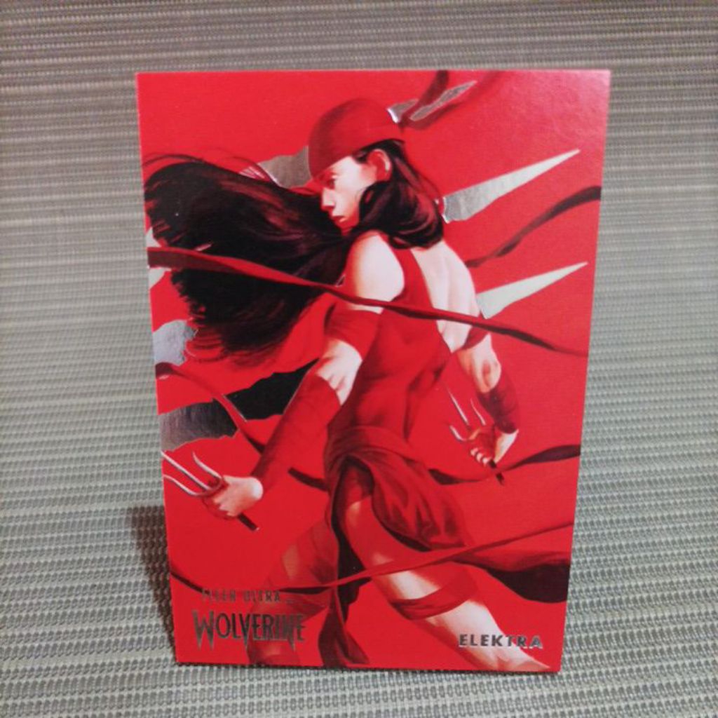 Fleer ultra wolverine 2022 elektra (thick card)