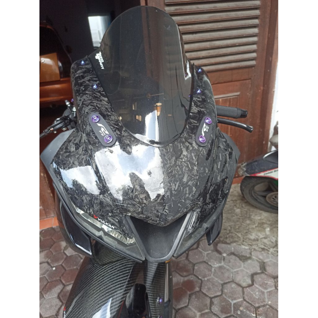 tameng carbon r15 forged socend