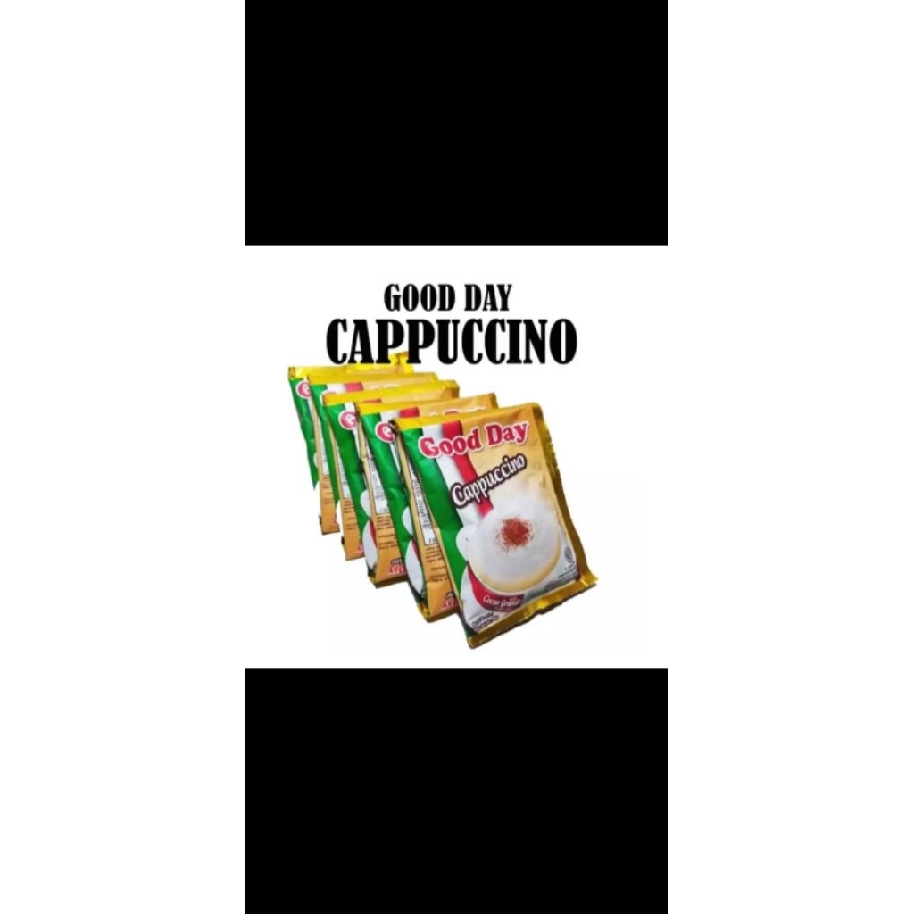 

Goodday Cappucino Kopi 3in1 1 Renteng isi 10 Pcs