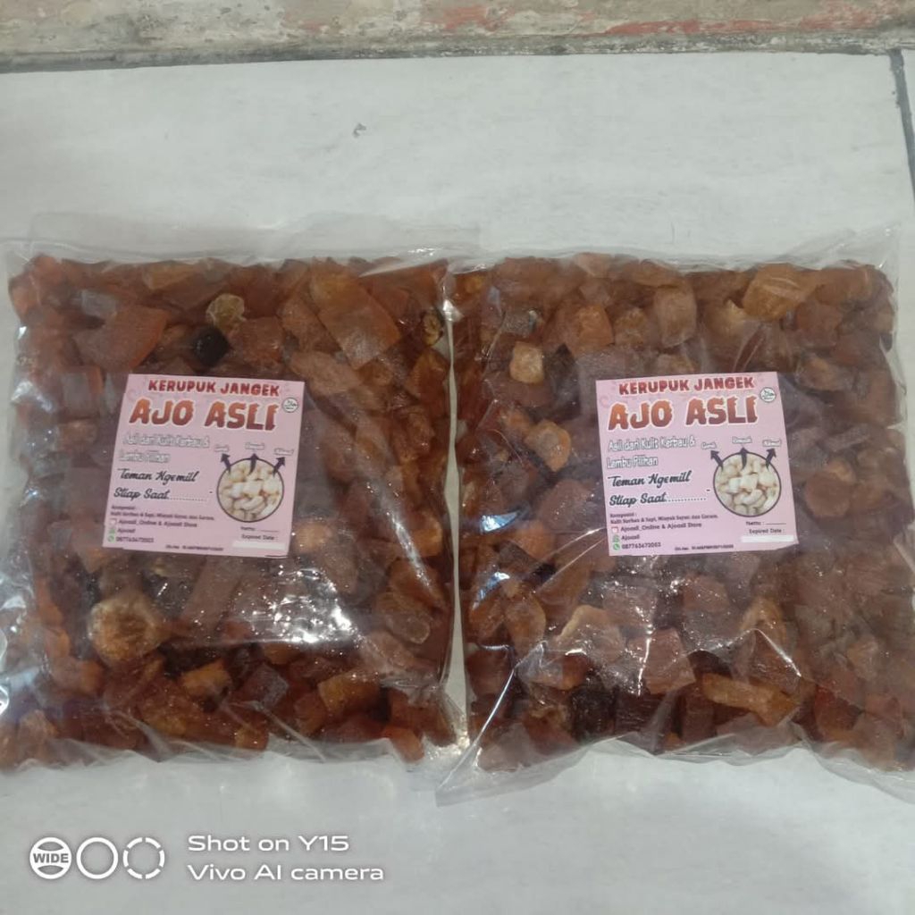 

KHUSUS GRAP/ GOJEK/ INSTAN MENTAH KERUPUK JANGEK KULIT SAPI & KERBAU 100% ASLI.