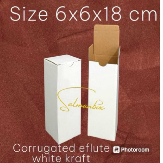 

KARDUS BOX WHITE KRAFT SIZE 6X6X18 CM PREMIUM/DUS PACKING MINI/BOX PACKING PUTIH/BOX PACKING KARDUS/DUS PACKING KECIL/BOX PUTIH PREMIUM/BOX WHITE KRAFT KECIL/KARDUS PACKING KECIL/BOX SKINCARE/DUS SKINCARE/KARDUS SKINCARE/BOX CUSTOMS