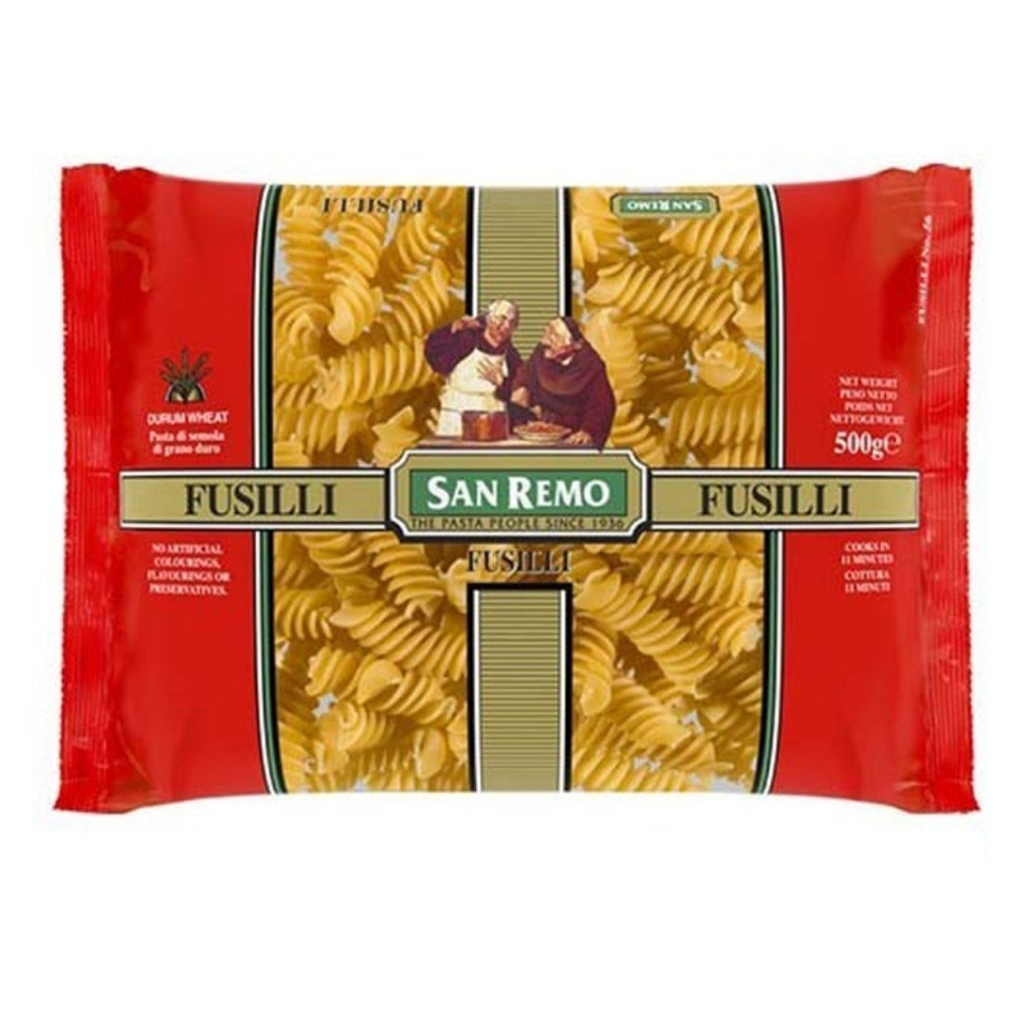 

San Remo Pasta Fusilli 500g