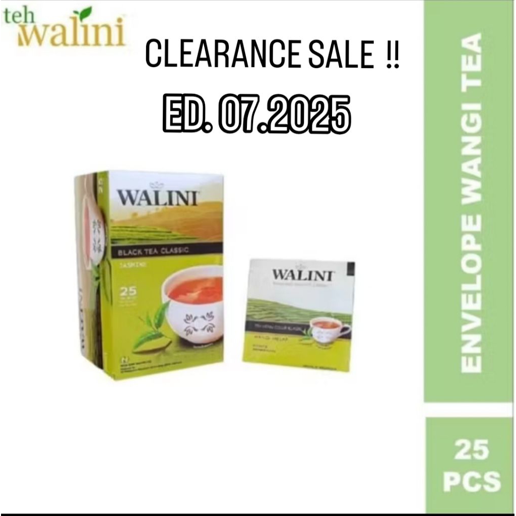 WALINI JASMINE TEA ENVELOPE / TEH WALINI MELATI AMPLOP