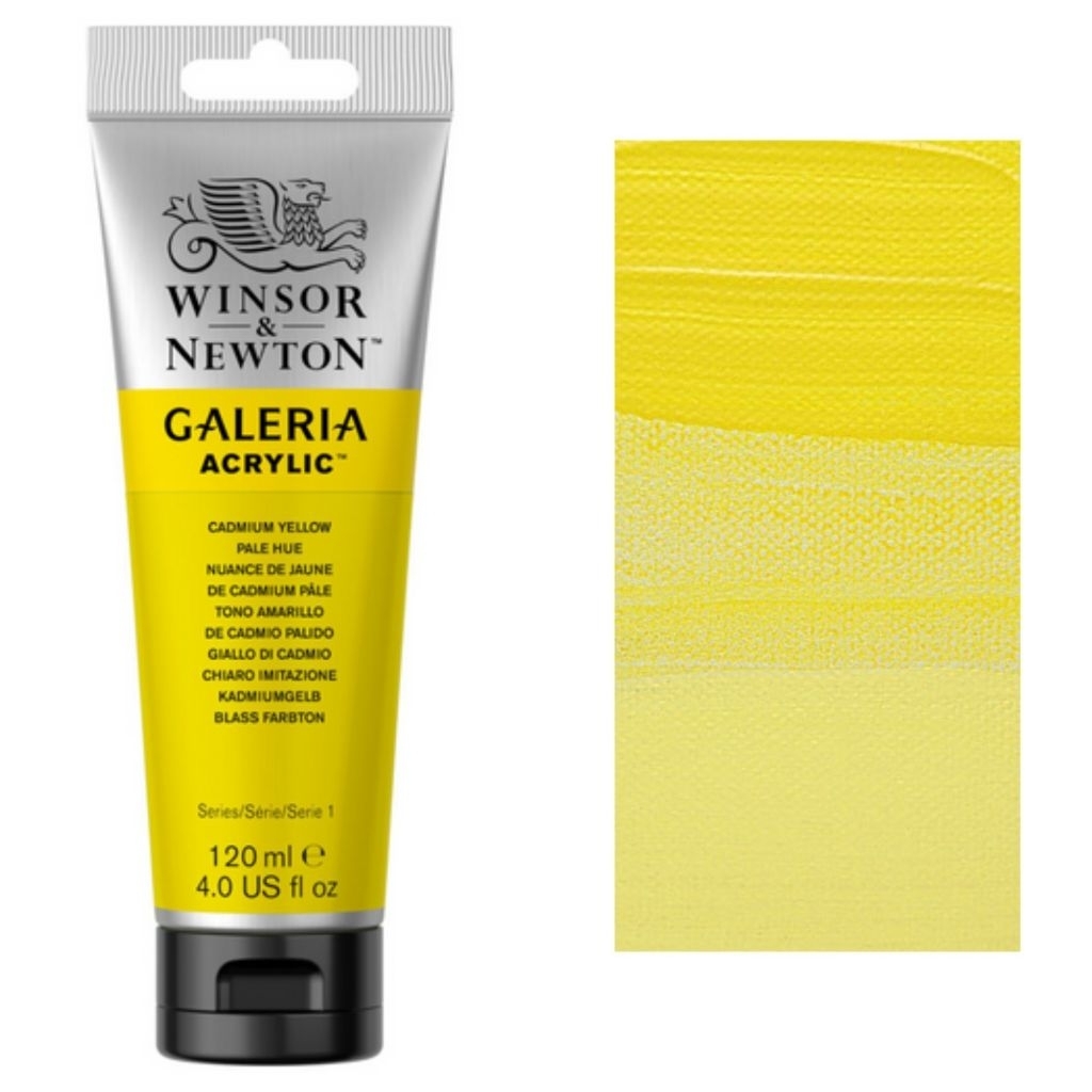 

GALERIA ACRYLIC 120 ML CADMIUM YELLOW PALE HUE WINSOR & NEWTON