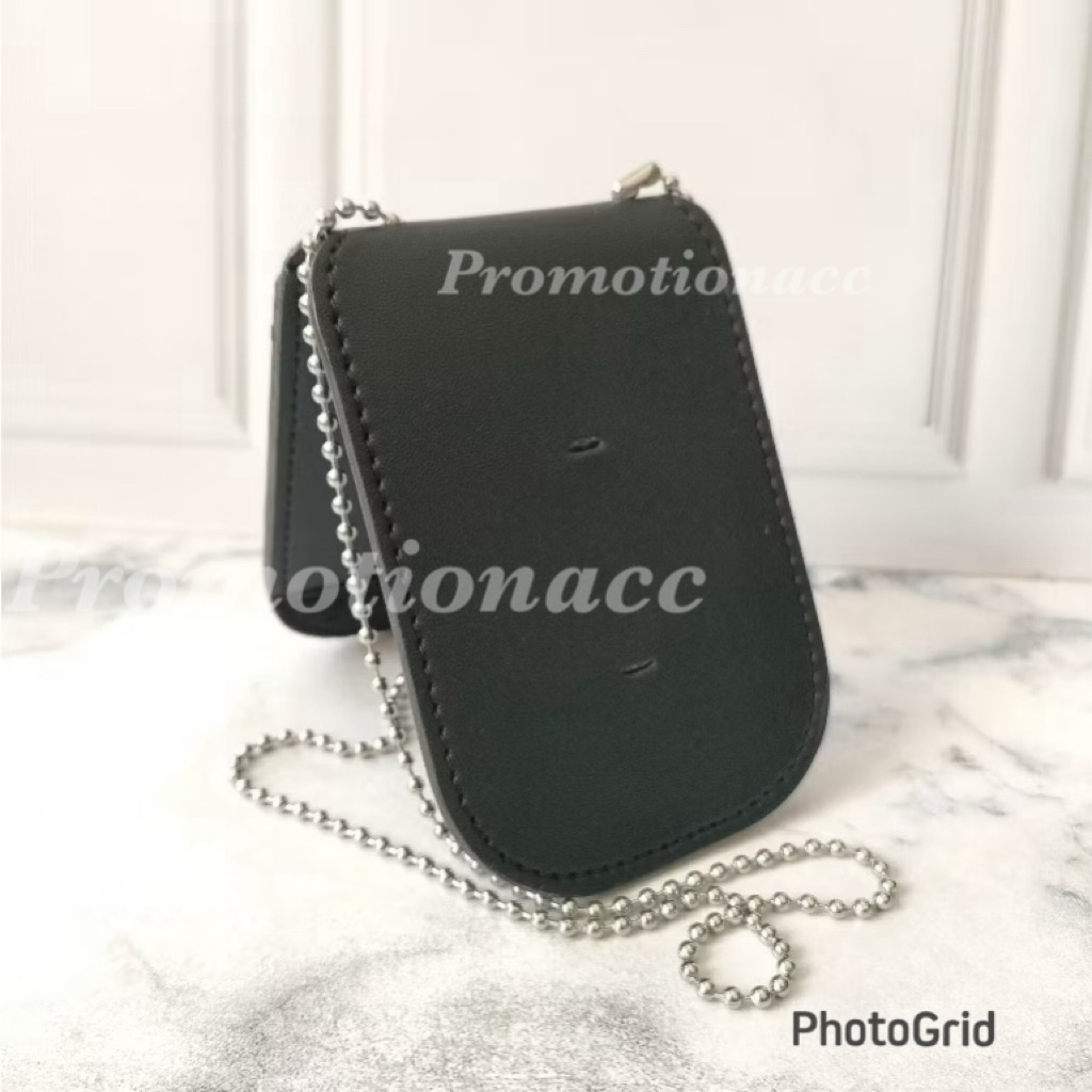 

Dompet Kalung Dompet KTA Dompet Name Tag Dompet Kartu Dompet KTA Kulit polos Hitam Dof plus Kalung