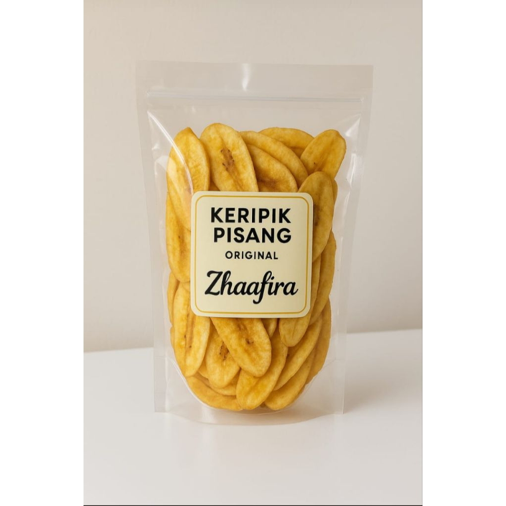 

keripik pisang manis renyah
