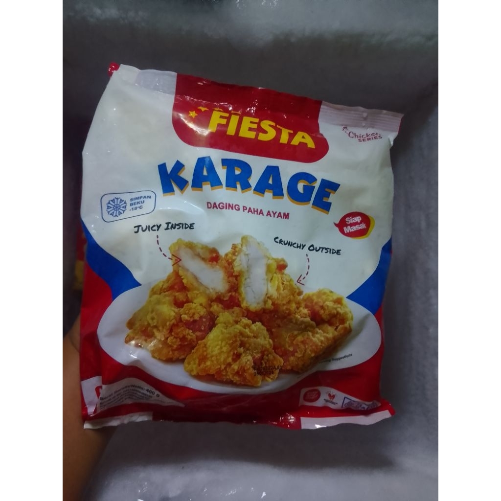 

Fiesta Karage Ukuran 400 Gram