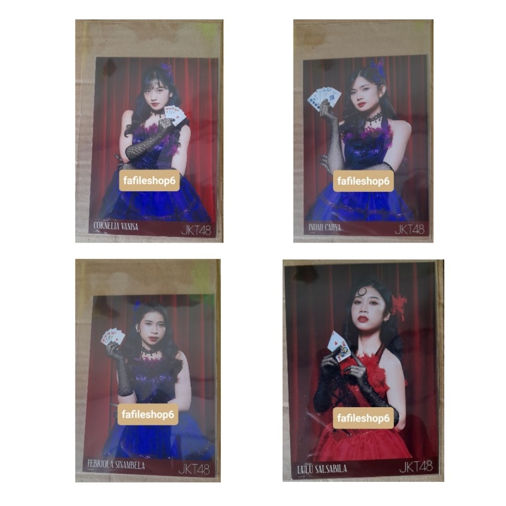 Photo PP Photopack JKT48 ALL IN TOUR 2025 Raja Hati GO AND FIGHT Oniel Indah Olla Lulu Alya Lyn Cath