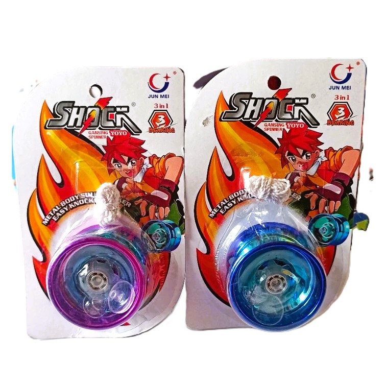 mainan YOYO BESI 3 BEARING CHROME MAINAN YOYO BESI SET