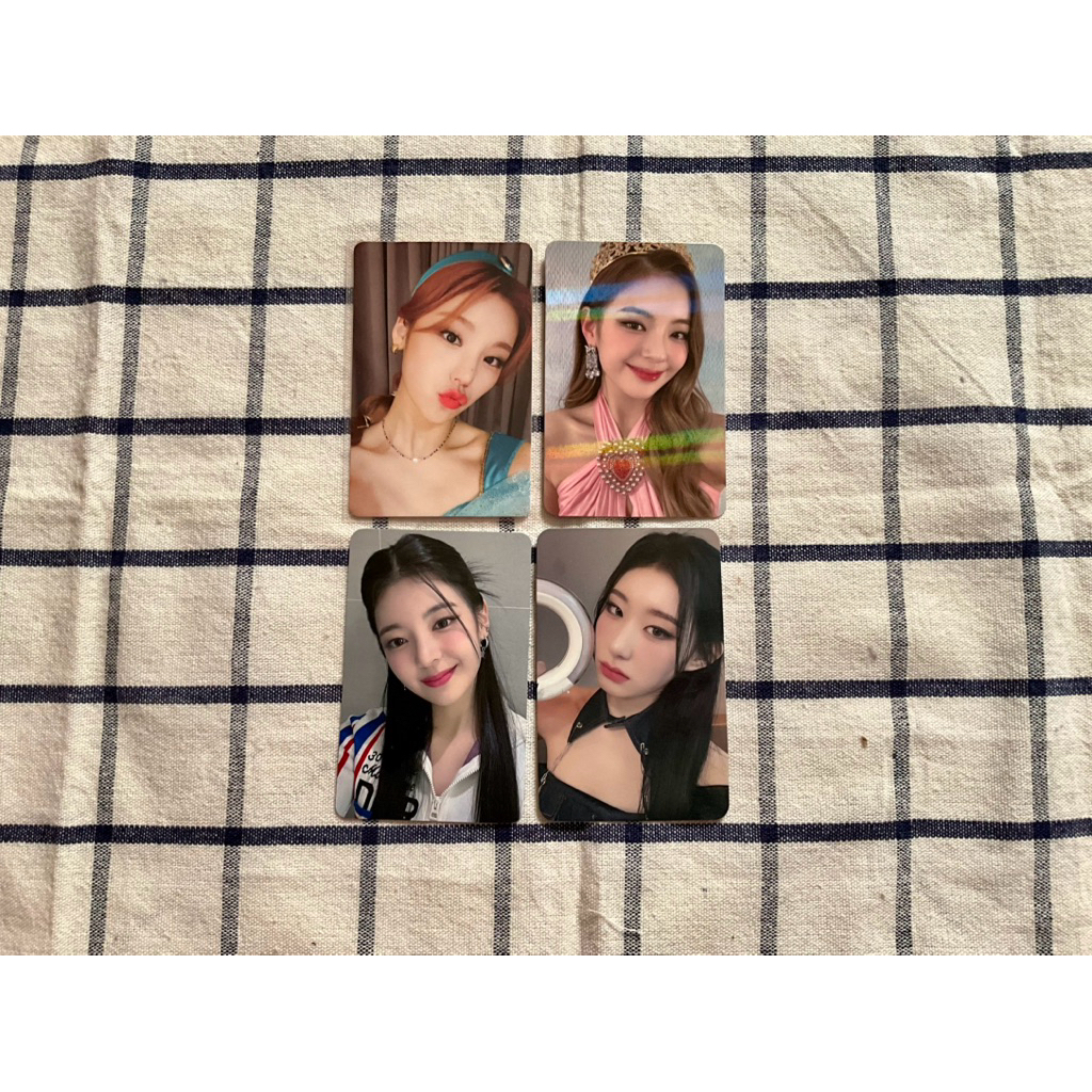 [ wajib baca deskripsi ] ITZY Yeji NBD May No Bad Days, Chaeryong, Lia Photochard POB PC LD