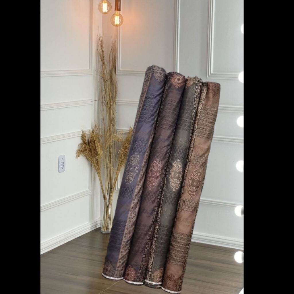 kain meteran motif Zara silk (0.5meter)