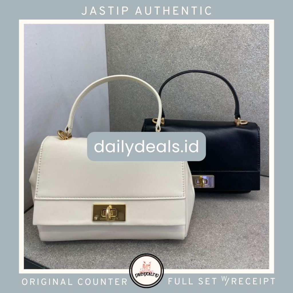 #2-50671771 Lennie Chain - Jast[p] CK ORIGINAL COUNTER STRAP TOP HANDLE BAG TAS STORE AUTHENTIC ASLI