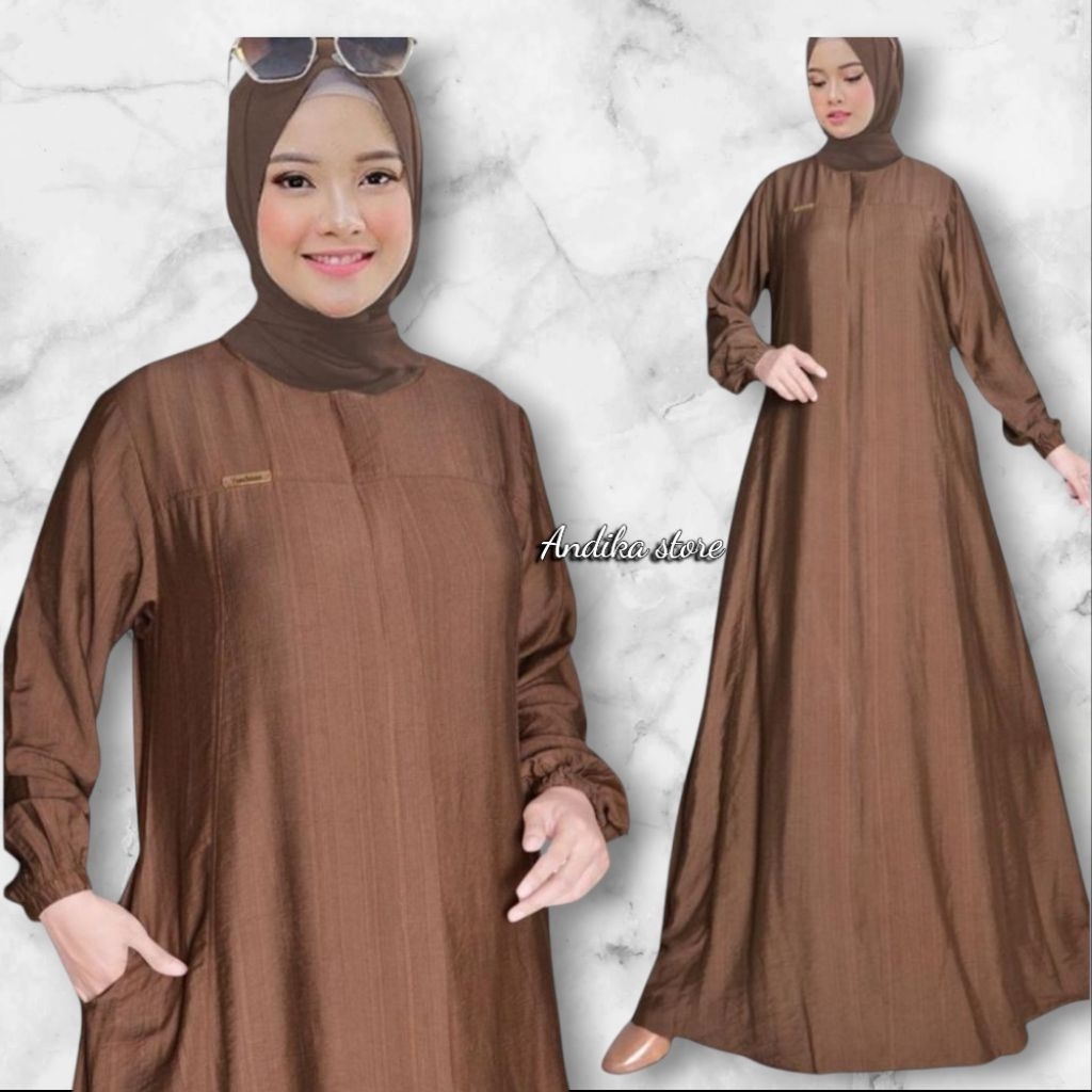 Gamis Polos Linen