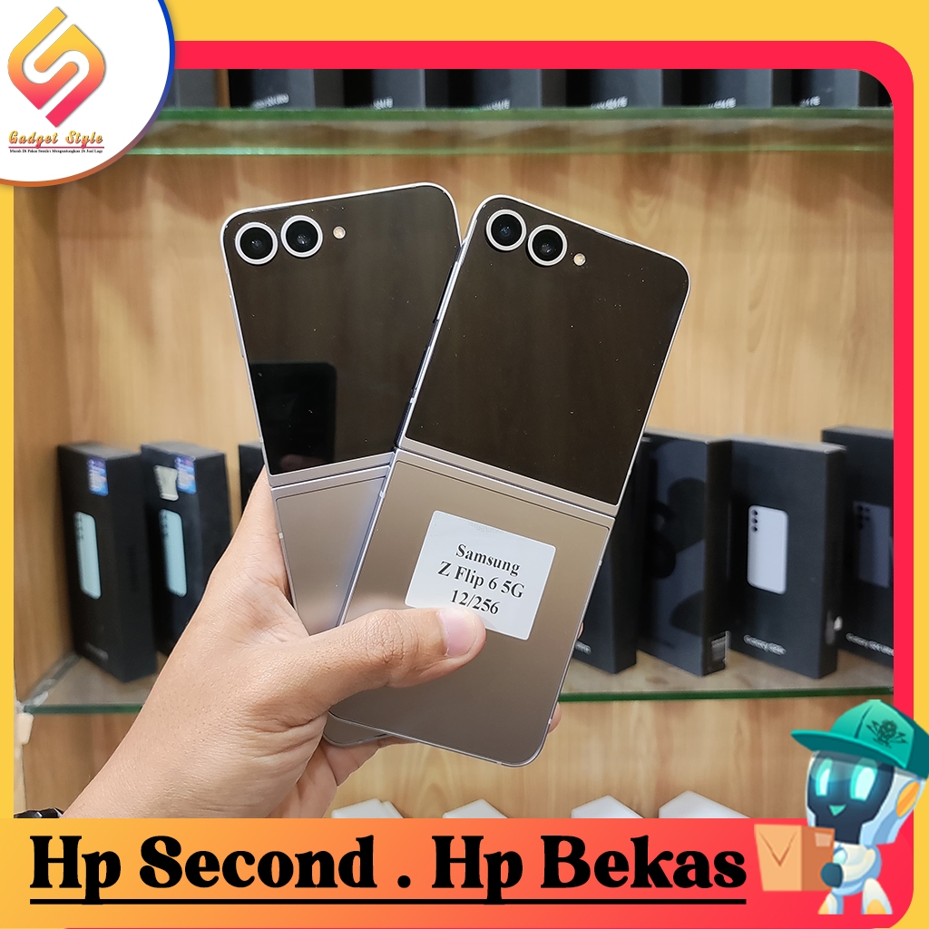 Samsung Z Flip 6 Ram 12GB Rom 256GB Second Resmi