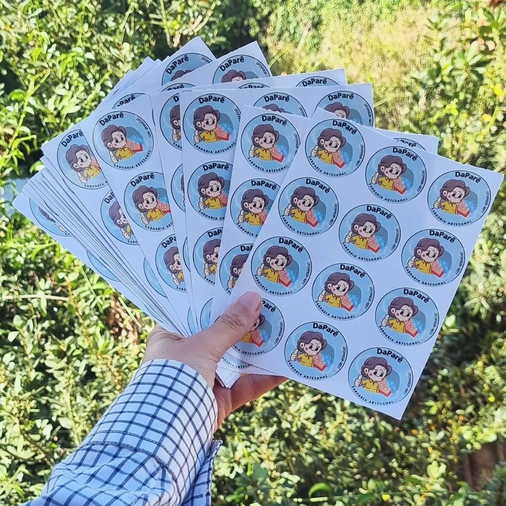 

Stiker Cutting A3 / Stiker Custom Siap Tempel / Stiker Produk / Label Stiker