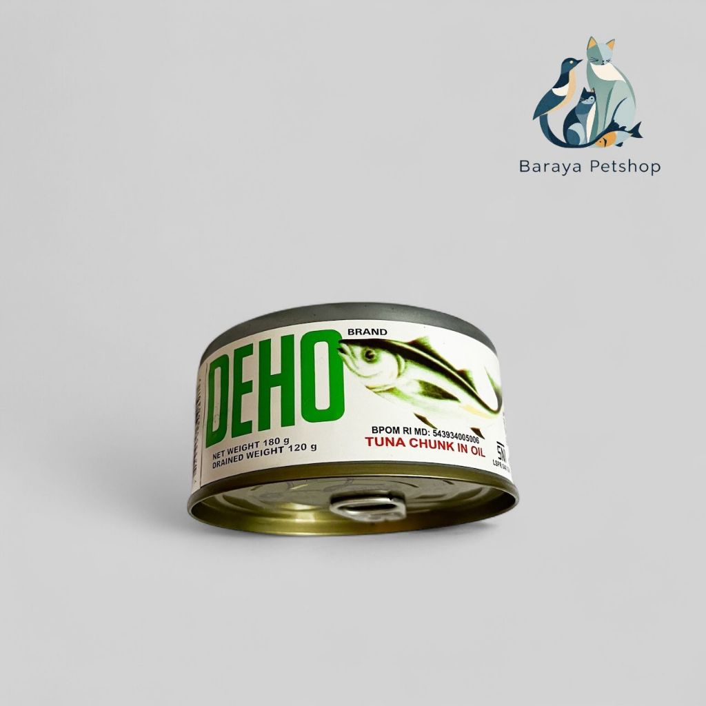 Deho Tuna Kaleng Umpan Pancing Ikan 180g (Tuna Chunk in Oil) Alat