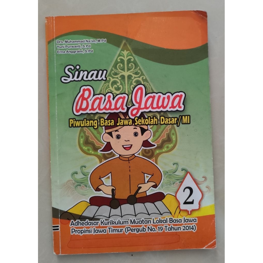 Buku Sinau Basa Jawa SD kelas 2 Penerbit Pustaka Cendikia