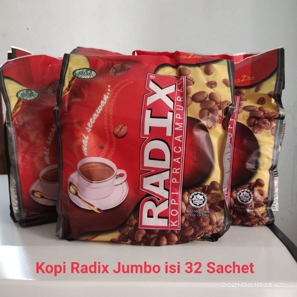 

Kopi Radix isi 32 sachet