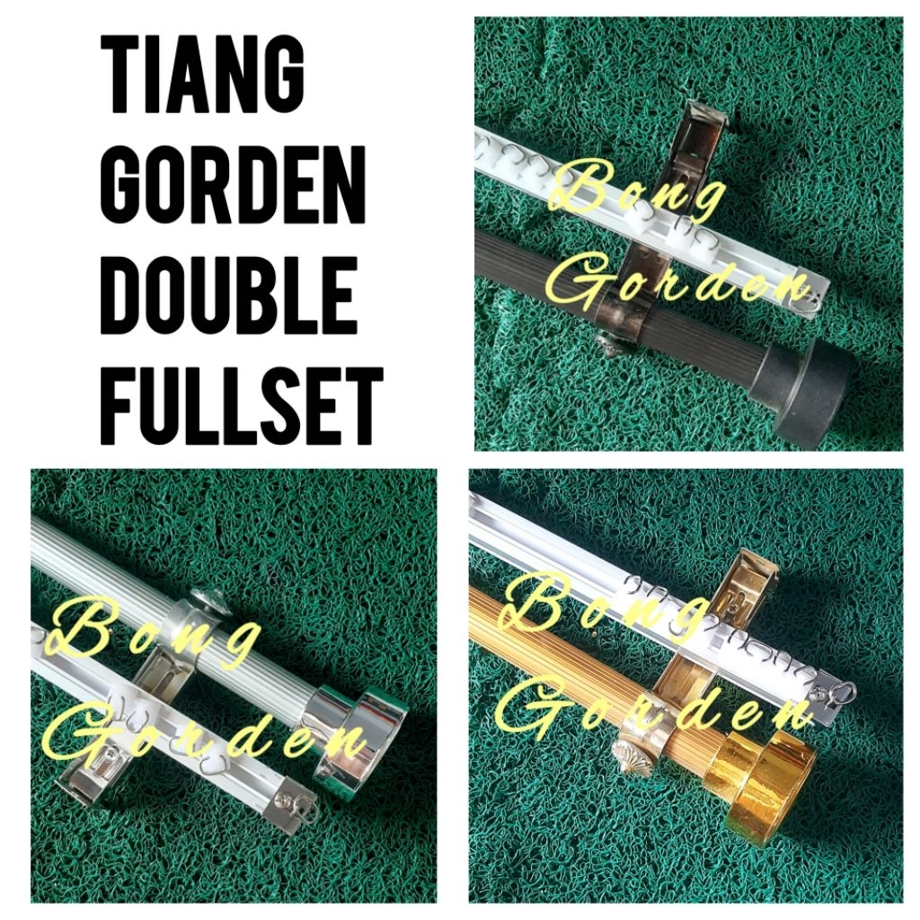 BATANG GORDEN DOUBLE FULL SET / REL GORDEN DOUBLE FULLSET / TIANG GORDEN DOUBLE FULLSET