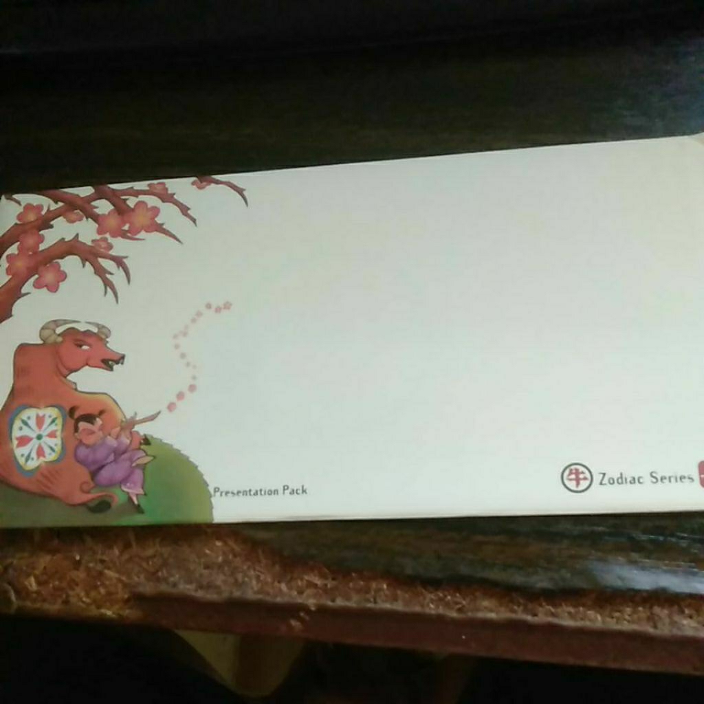 

Prangko Singapore zodiac series ox