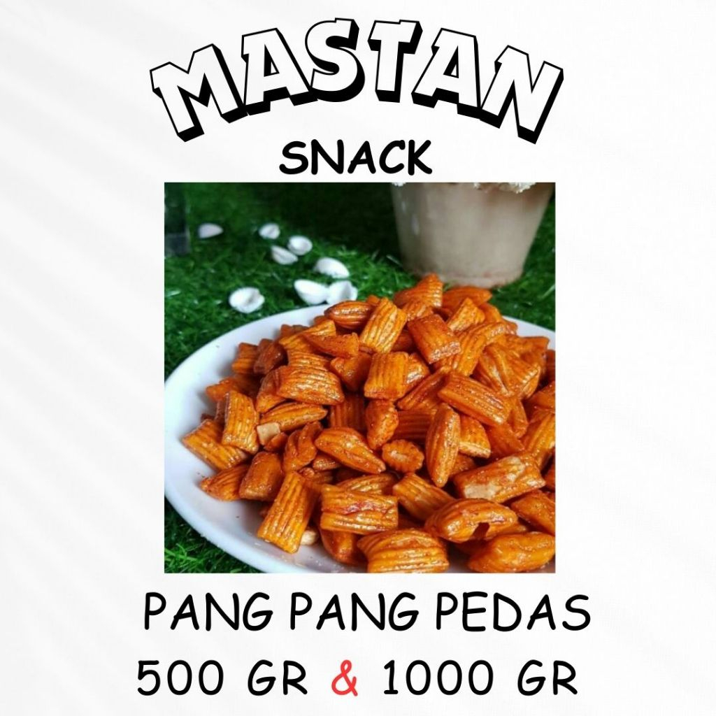 

[500gr & 1kg] Cemilan Pedas Manis Pang Pang Murah