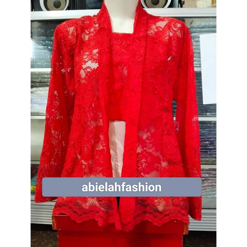 Atasan wanita baju kebaya brokat sofia bali kutubaru lengan panjang modern terbaru 2025 kebaya broka