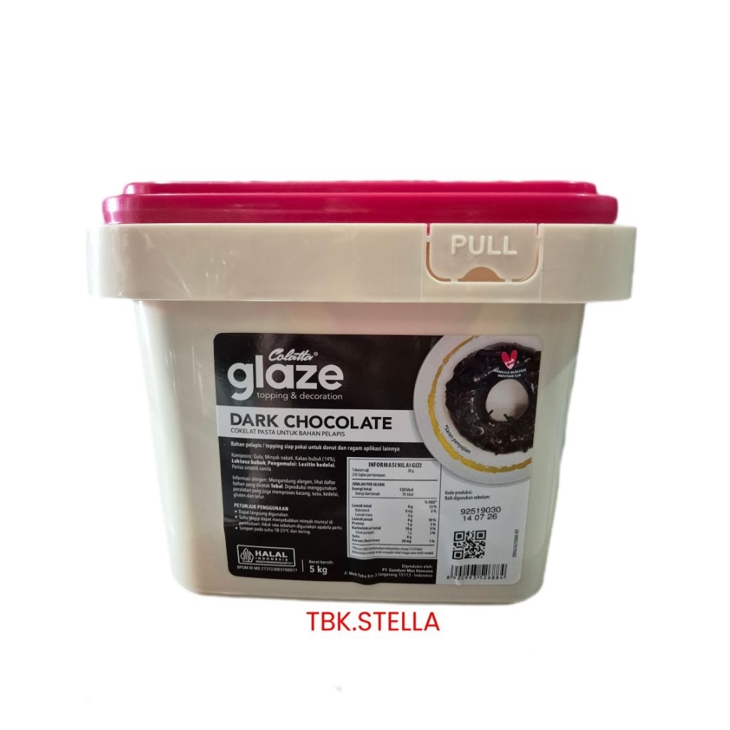 

COLATTA GLAZE DARK COKLAT 5 KG