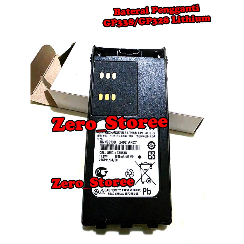 LION BATERAI GP338 GP328 Batre HT GP 338 328 Lithium Litium LION BATERAI GP338 GP328 Batre HT GP 338
