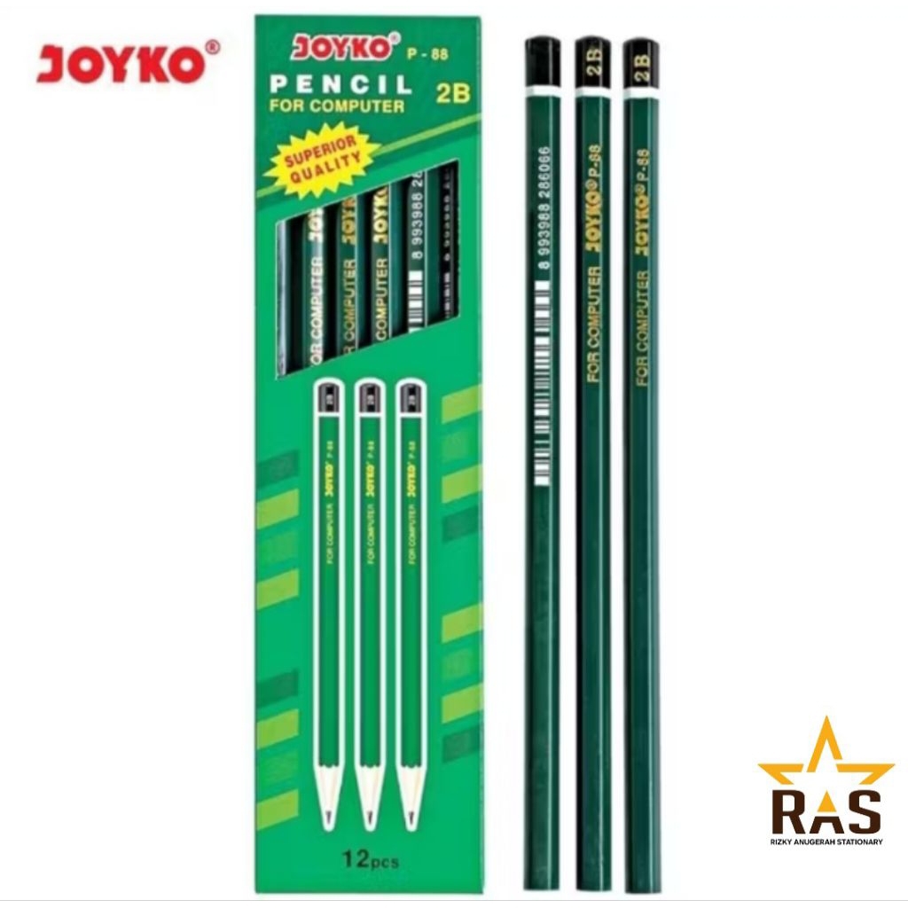 

( Grosir & Ecer ) Pensil Joyko 2B P-88