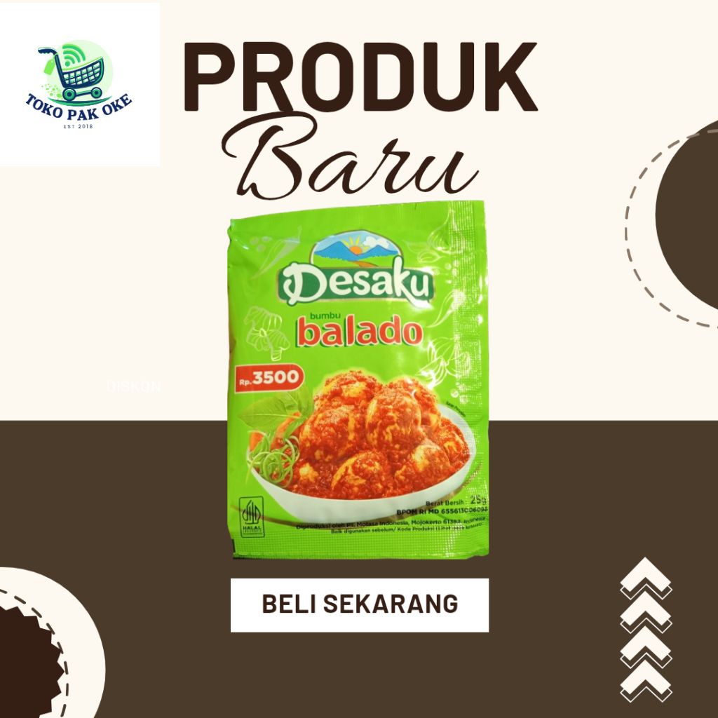 

Desaku Bumbu Balado 25g