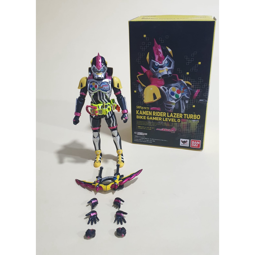shf kamen rider lazer lvl 0 || kamen rider ex aid