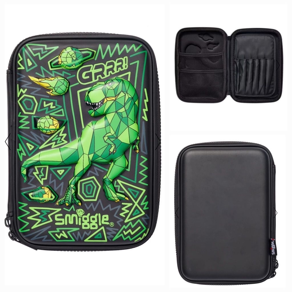 

SALEEE 100% Original Smiggle Wild Side Hardtop Pencil Case Green Black Kode Produk: IGL678173GRN