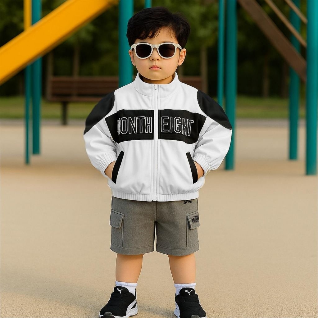 TERBARU Jaket Nascar Montheight Anak Bahan Premium Hangat Original