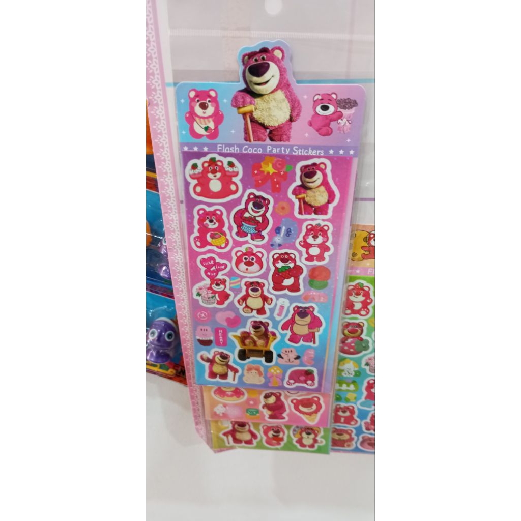 

mainan anak sticker lotso