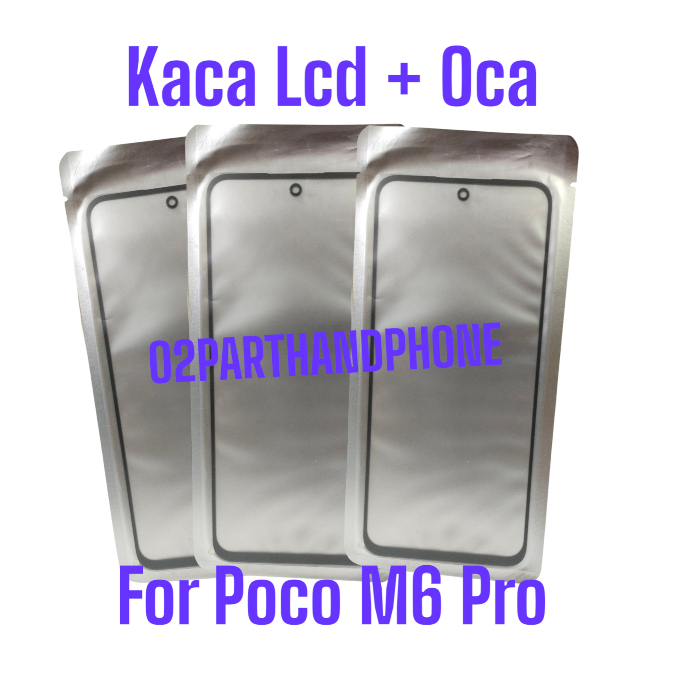 Glass / Kaca Lcd+Oca Poco M6 Pro